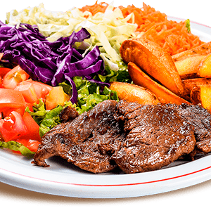 Salada Tradicional Filé Mignon