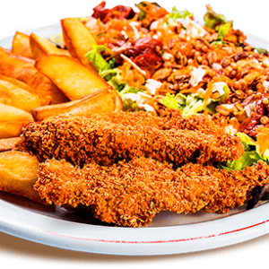 Salada Essencial Tirinha de Frango