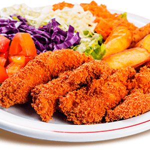 Salada Tradicional Tirinha de Frango
