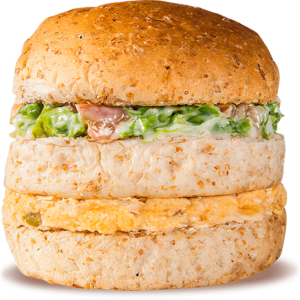 Sanduíche Frango com Salada