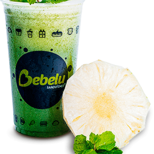 Suco de Abacaxi com Hortelã