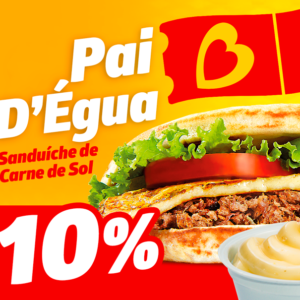 Cupom Pai D'Égua 10